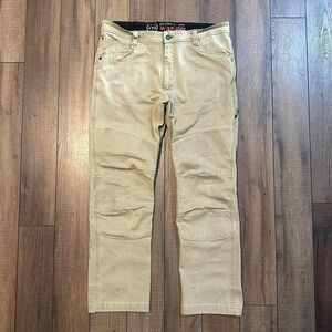 Wrangler ATG double knee tan workwear jeans size 38‎ x 30
